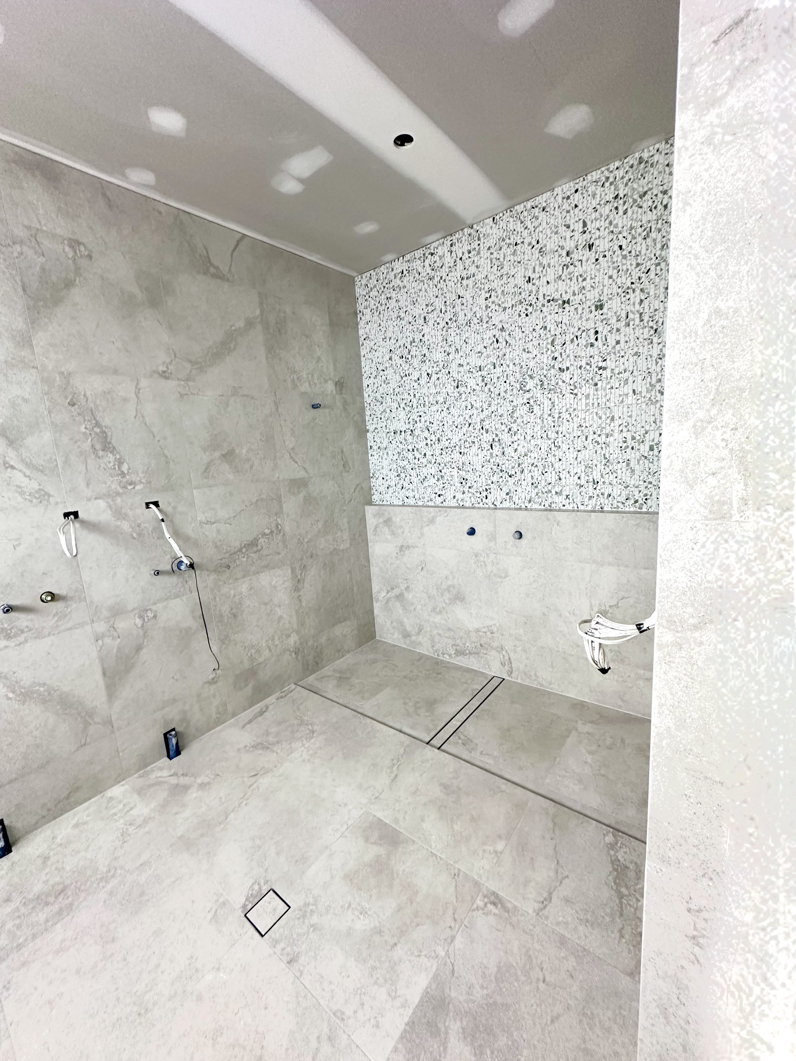 High-quality tile installation with attention to detail